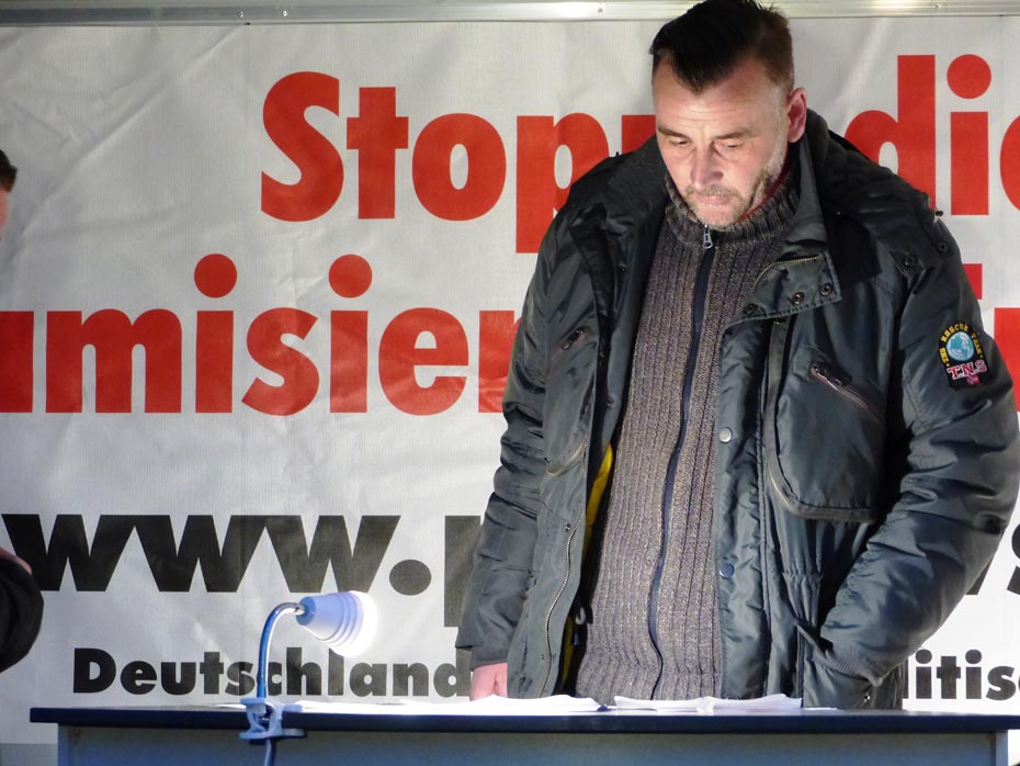 Lutz Bachmann. líder de PEGIDA