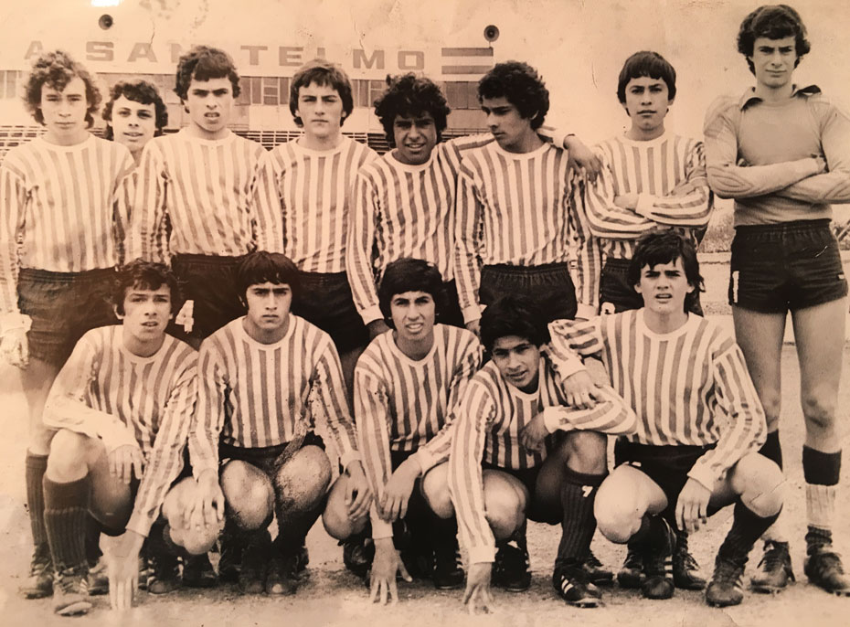 Luis Escobedo en Los Andes .