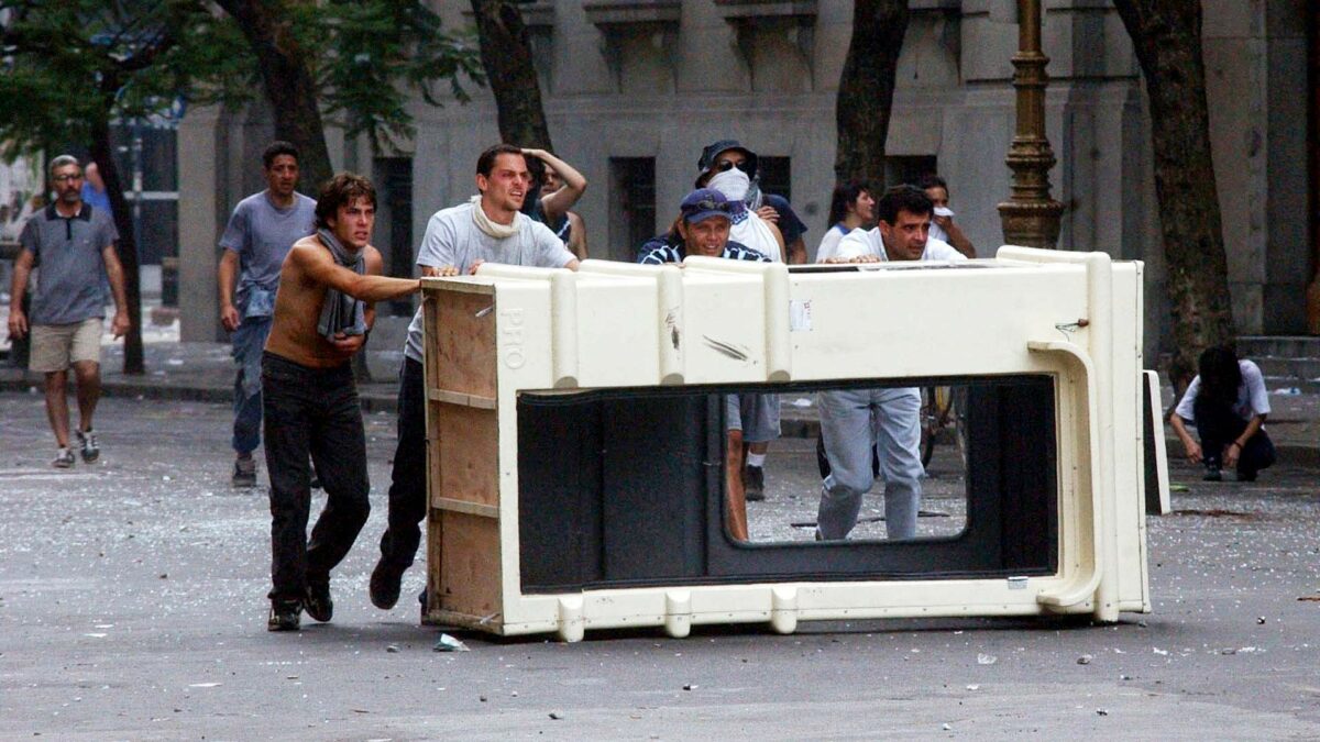 Represión en la Plaza de Mayo