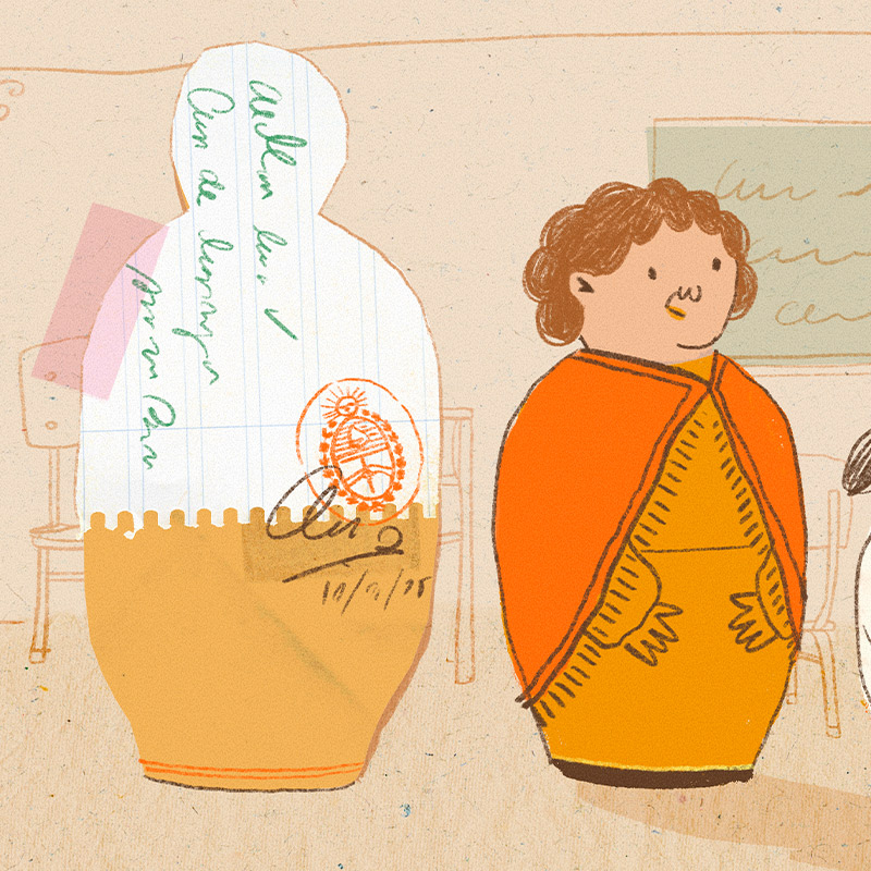 ¿Quiénes cuidan a las niñas que cuidan?