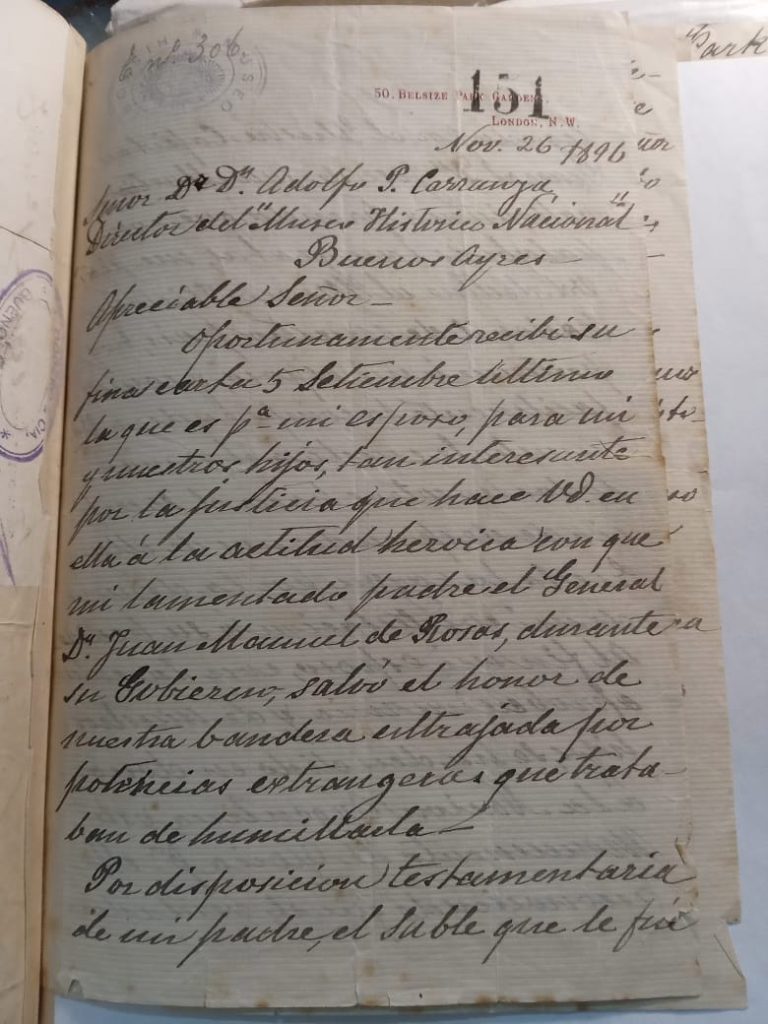 Operación rescate del sable de San Martín